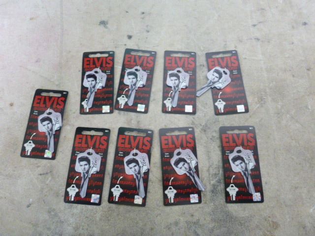 9 Elvis Blank House Keys