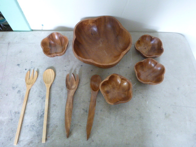 Wood Salad Bowls