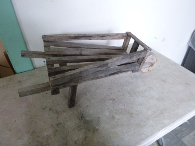Wheel Barrow Yard Dcor