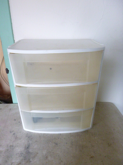 Sterlite 3 Drawer Storage Unit