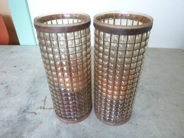 2 Reflecting Candle Holders