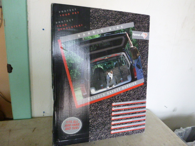 New Kennel-Aire Vehicle Safety Barrier