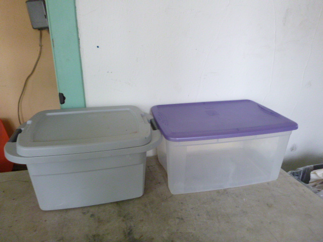 2 Storage Totes