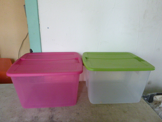2 Storage Totes