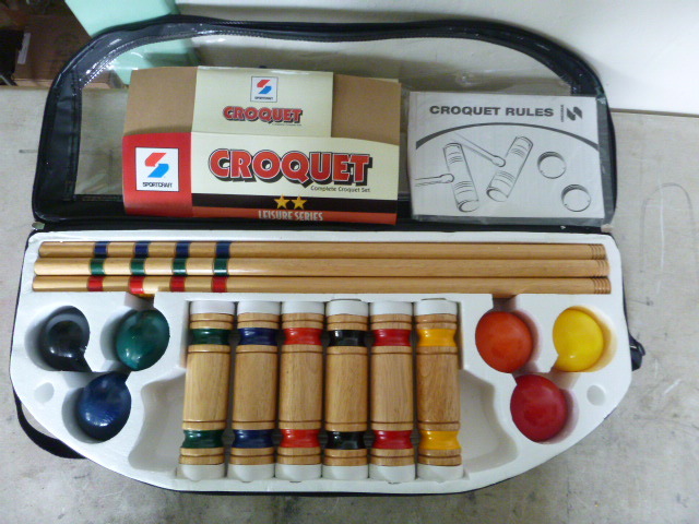 Sportcraft Croquet Set