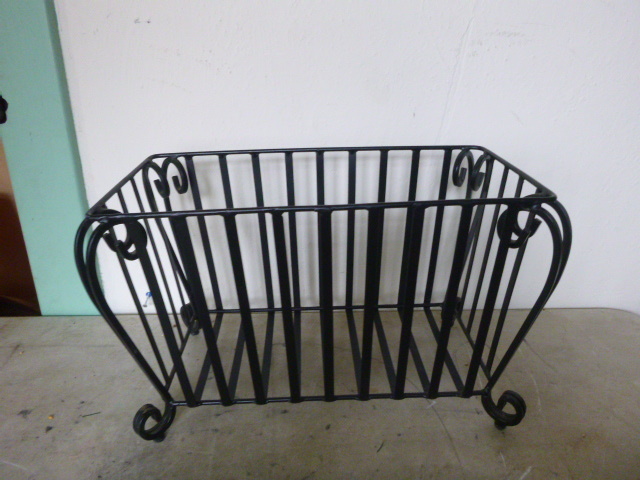 Metal Newspaper Rack