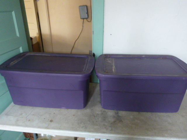 2 Storage Totes