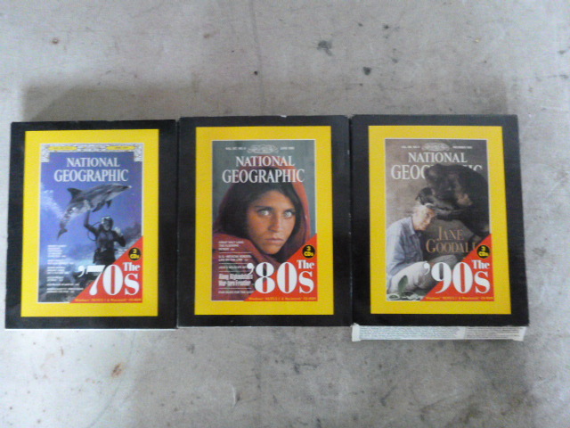 3 National Geographic CD Sets