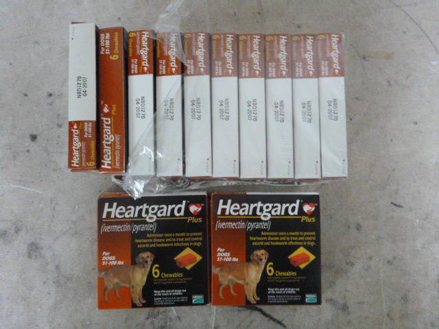 12 Packs of Heartgard Plus