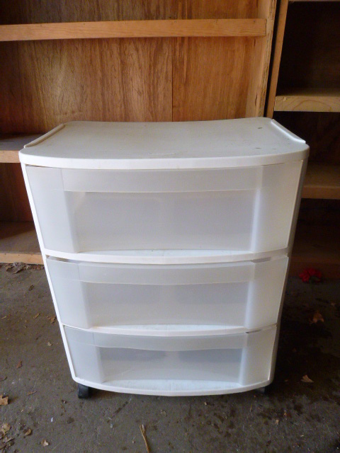 Sterilite 3 Drawer Storage Unit