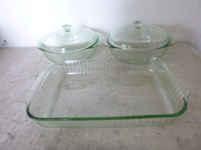 Miscellaneous Glass Bakeware