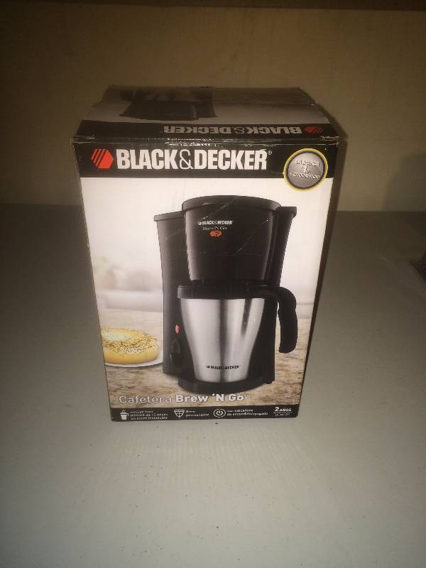 Back and Decker Brew and Go
