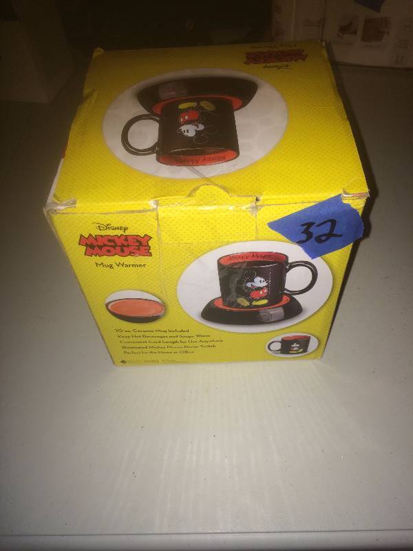 Mickey Mouse Mug W Mug Warmer