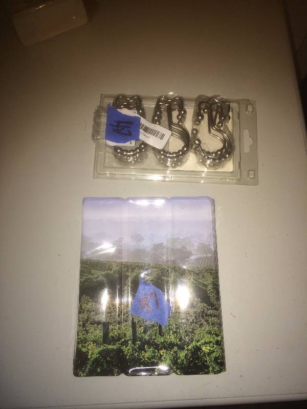Vineland Cooler and Shower Curtain Hangers