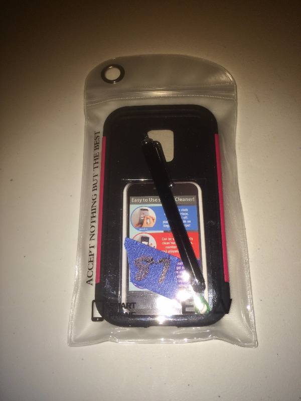 Galaxy Pink Case with Stylus pen