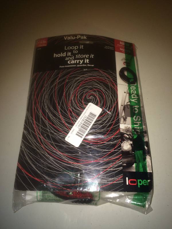 Loop it hold it store it carry it