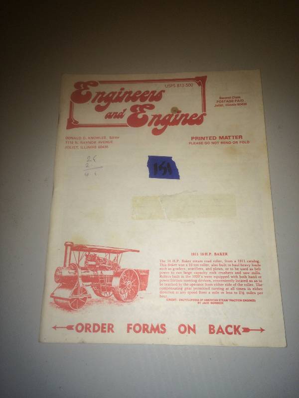 Engineers and Engines Magazine