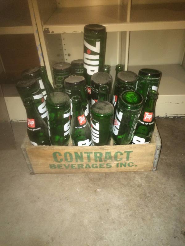 7-UP Pop Bottles