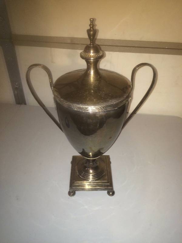 Vintage pitcher, pour spout container