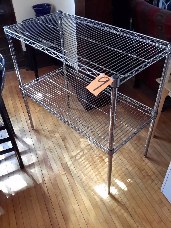 Metro Metal Shelf.. 36in x 18 in x 35in