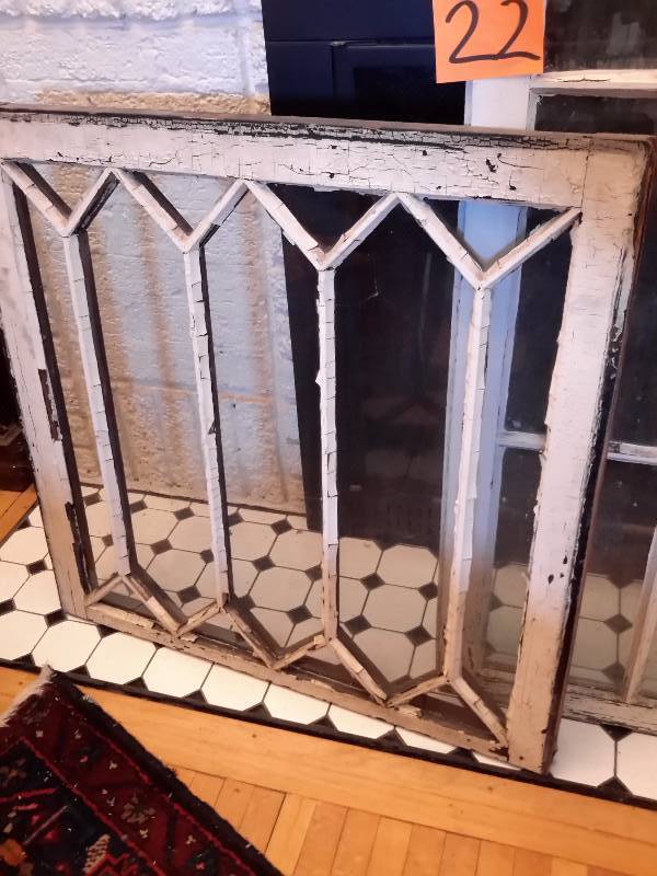2 Vintage Windows.  Glass good in all.