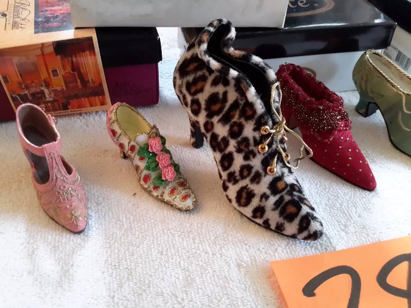 Collectible miniature Womens shoes..