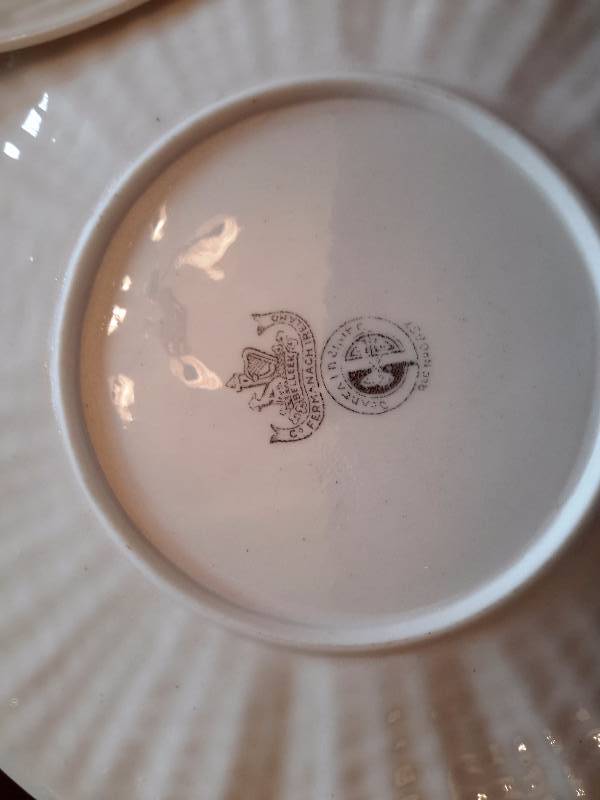 6, 5in Beleek Saucers as pictured