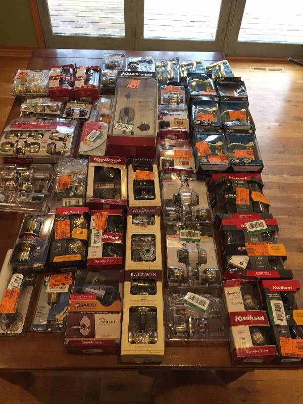 Huge lot of Door Knobs and Locks