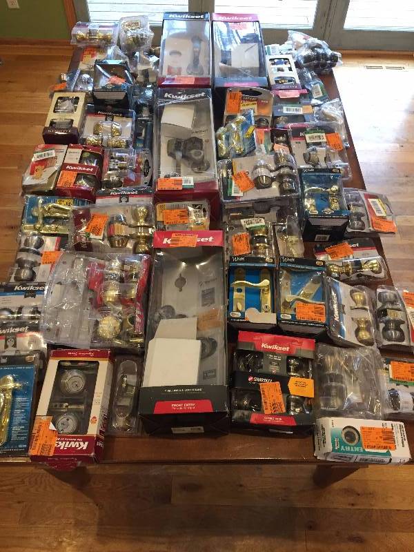 Huge lot of Door Knobs and Locks