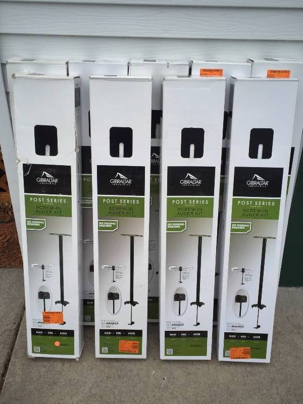 Lot of Mail Box Post Kits