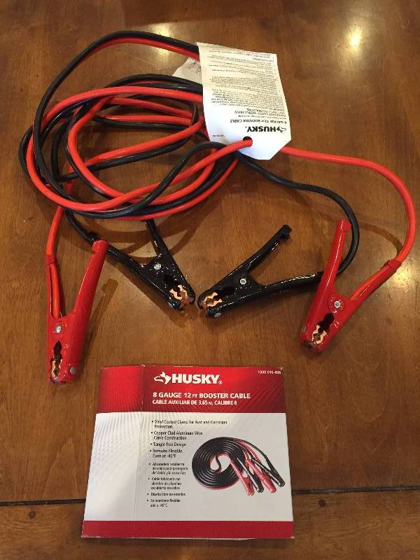 Husky 8 Gauge 12ft Cable