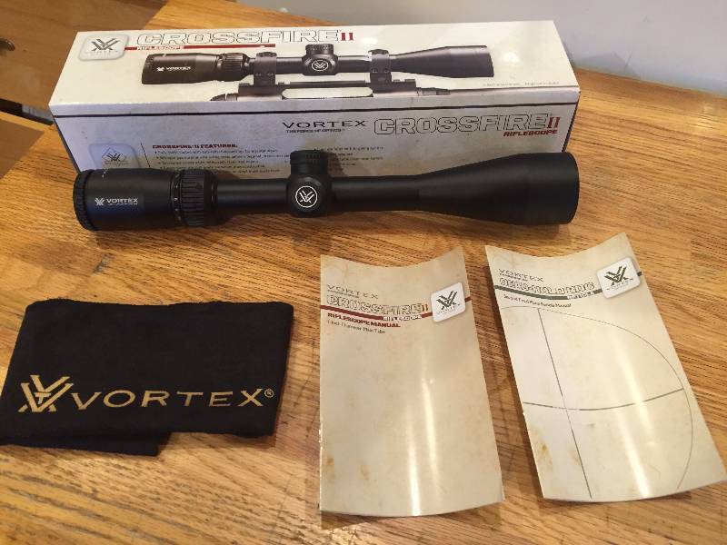 lot 3 image: Vortex CrossFire II Riflescope