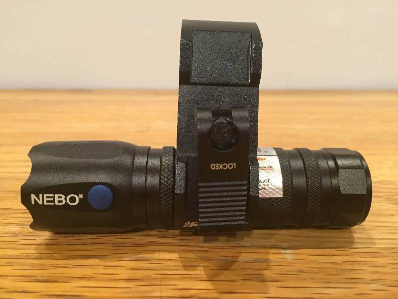 lot 19 image: Nebo Protec Laser  Flashlight Combo