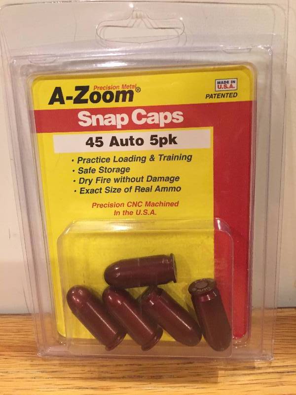 lot 34 image: A-Zoom Snap Caps