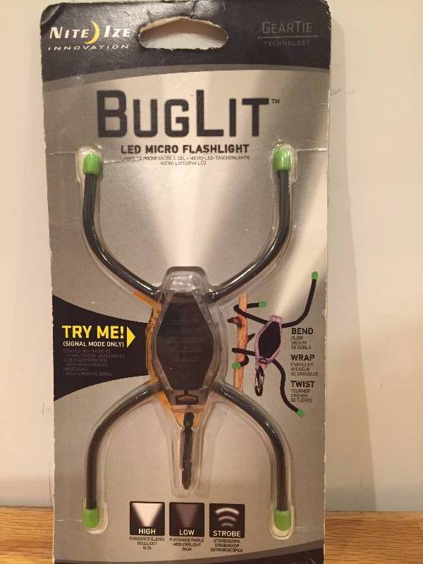 lot 40 image: Bug Lit LED Micro Flashlight