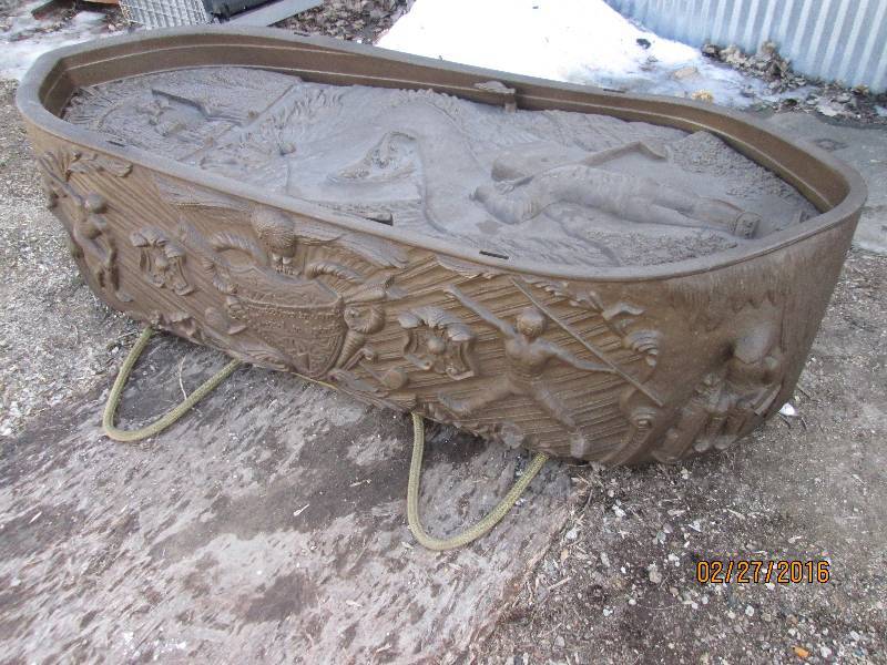 Poly plastic genuine coffin, storage, props, Halloween, many possible uses