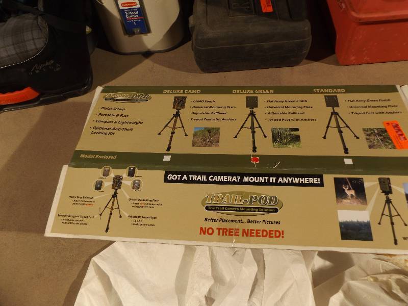 Trail camera tripod