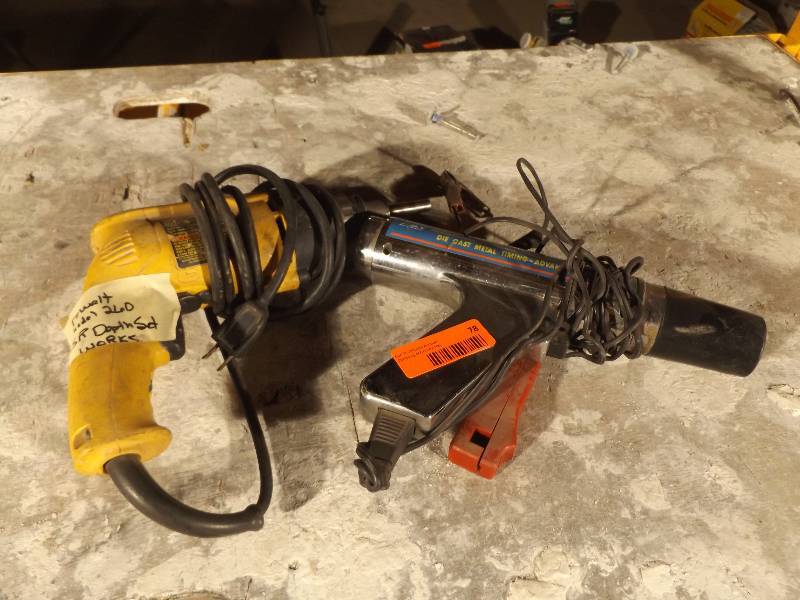 Drill and timing light