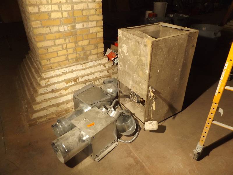 furnace and to boosters