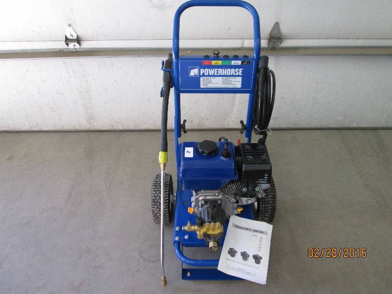 lot 2 image: PowerHorse Gas Pressure Washer