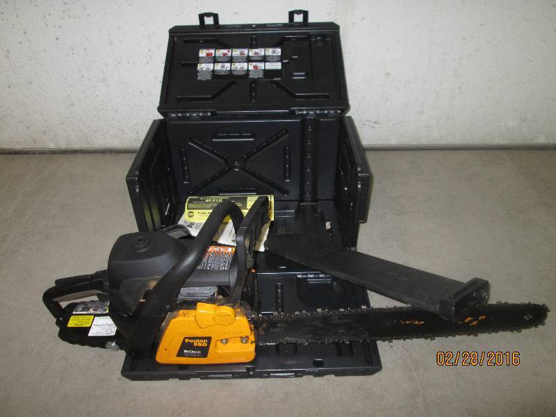 lot 5 image: Poulan Pro 50cc Chainsaw