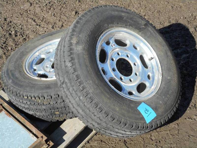 (2) Bridgestone LT2457516 Tires O...