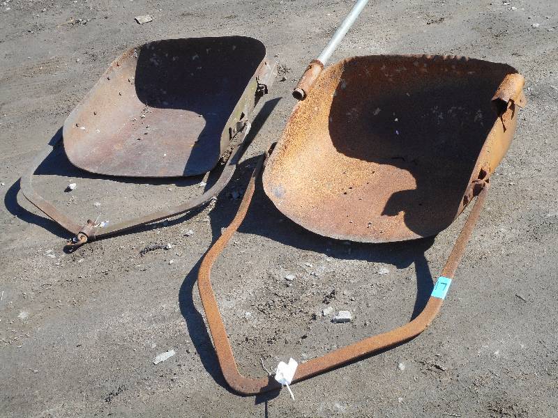 (2) Antique HorseDrawn Steel Scoop... LE March Consignments 3 KBID