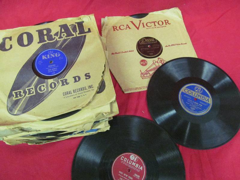 lot 41 image: vintage record albums