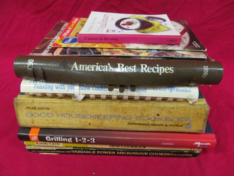 lot 88 image: cookbooks