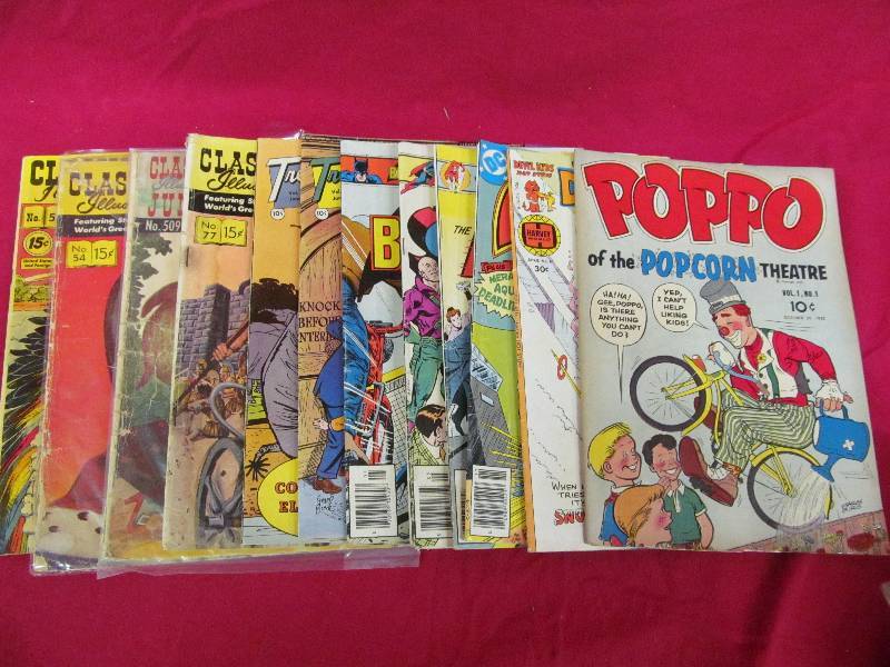lot 108 image: comics