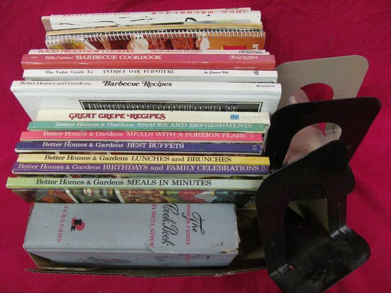 lot 113 image: cookbooks