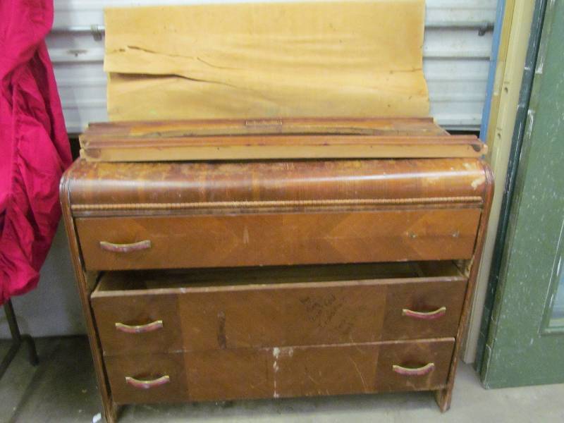 lot 180 image: waterfall dresser
