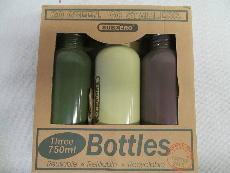 lot 226 image: water bottles