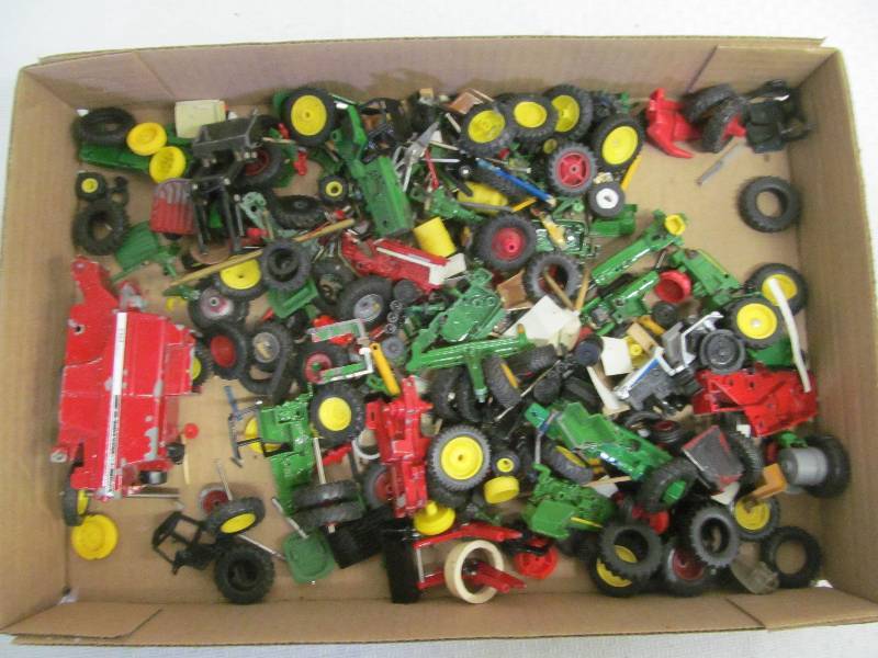 lot 228 image: toy tractor parts